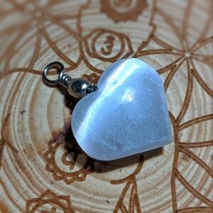 Selenite pendant